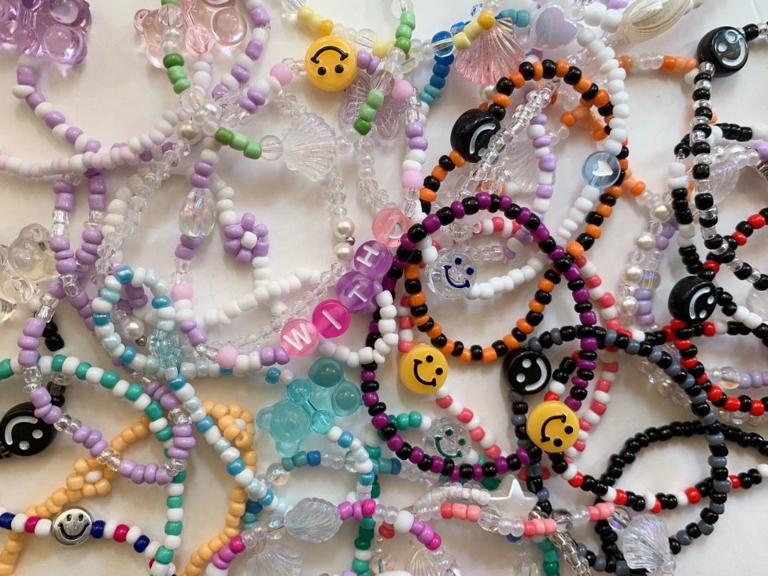 Handmade elastic hot sale bracelets