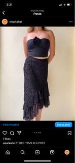 Zara Embroidered Skirt