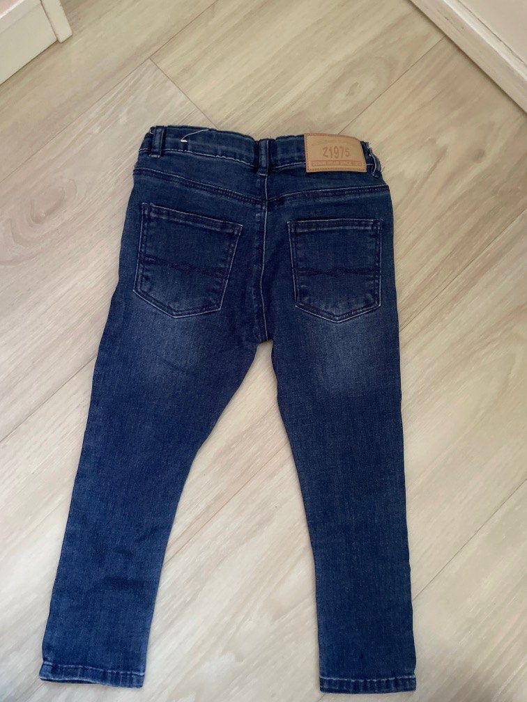 Zara jeans kids skinny cut, Babies & Kids, Babies & Kids Fashion on