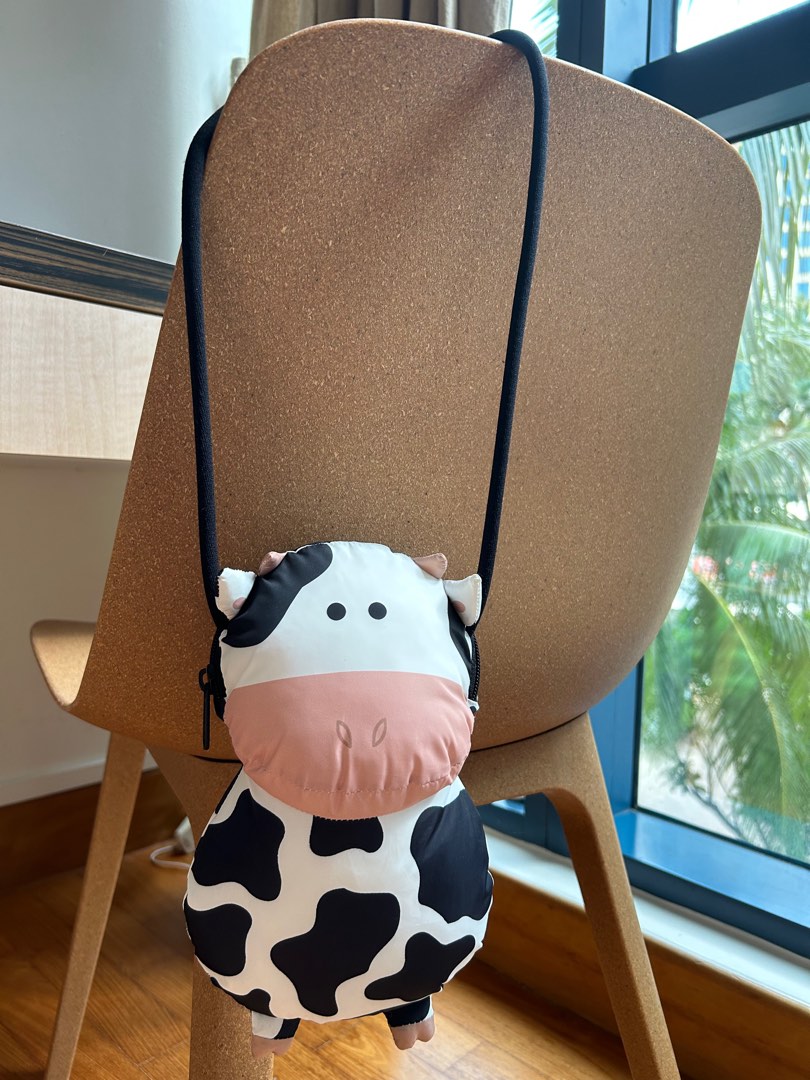 Zara moo moo cow soft bag for kids