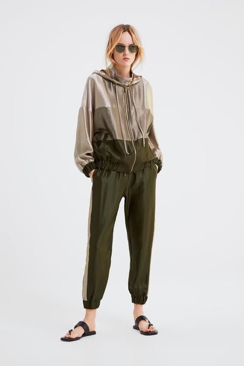 Shimmer hotsell jacket zara