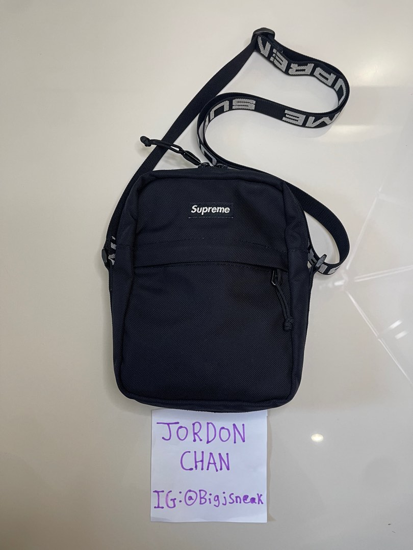 Supreme Crossbody Bag Black (SS18)