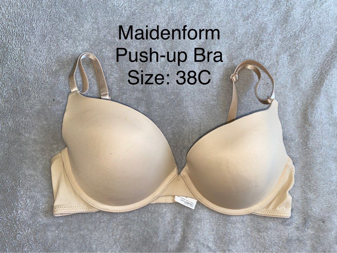 38C Maidenform Push-up Bra, Women's Fashion, Undergarments & Loungewear on  Carousell