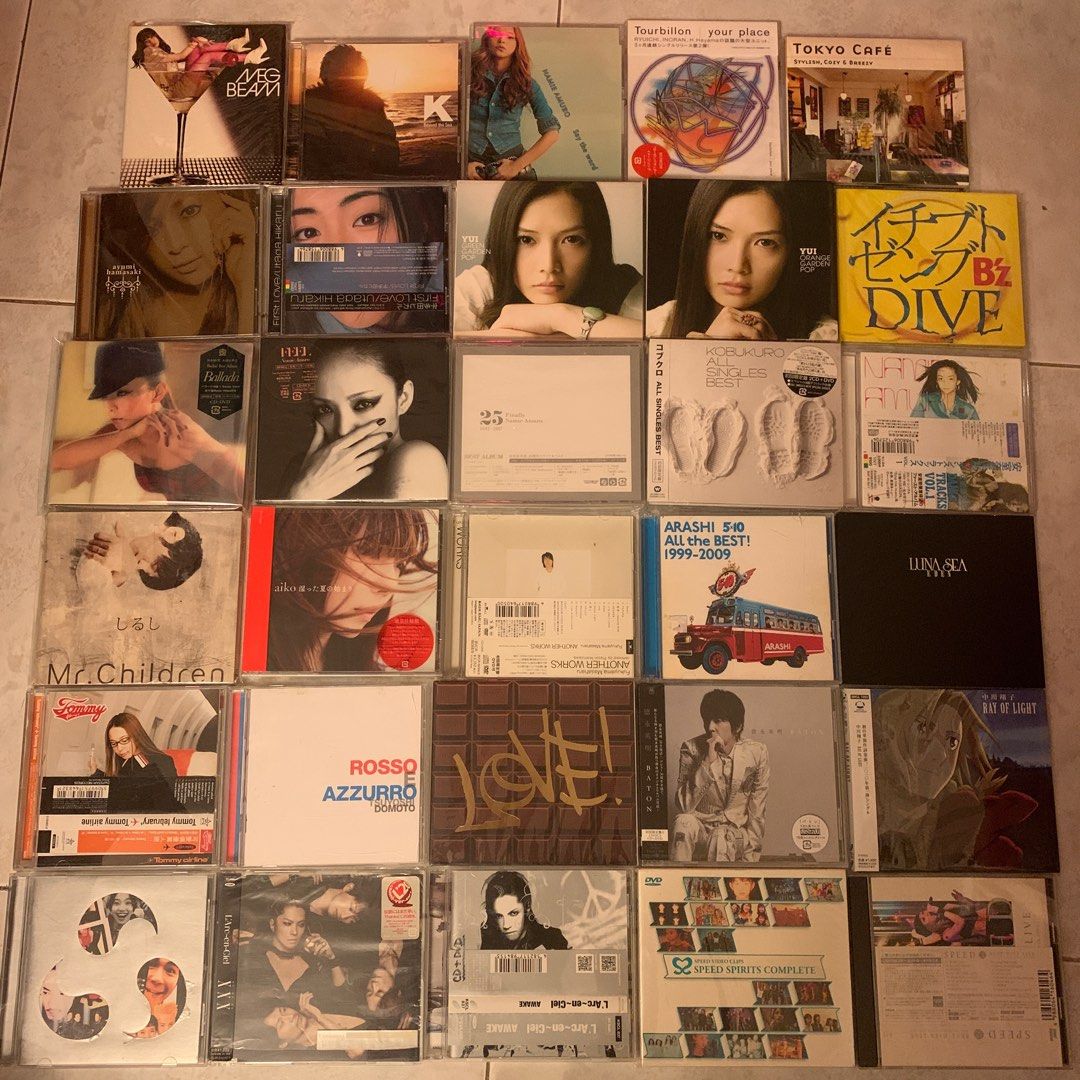 5.超過120隻日文CD平賣,每隻價格不同,請入read more詳看! Kyary Pamyu Pamyu YUI 平井堅Manish Milet  平原綾香柚子樹里Glay 椎名林檎Inoran 大黑摩季