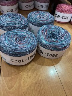 8 ply dyed cotton yarn / col.ture 