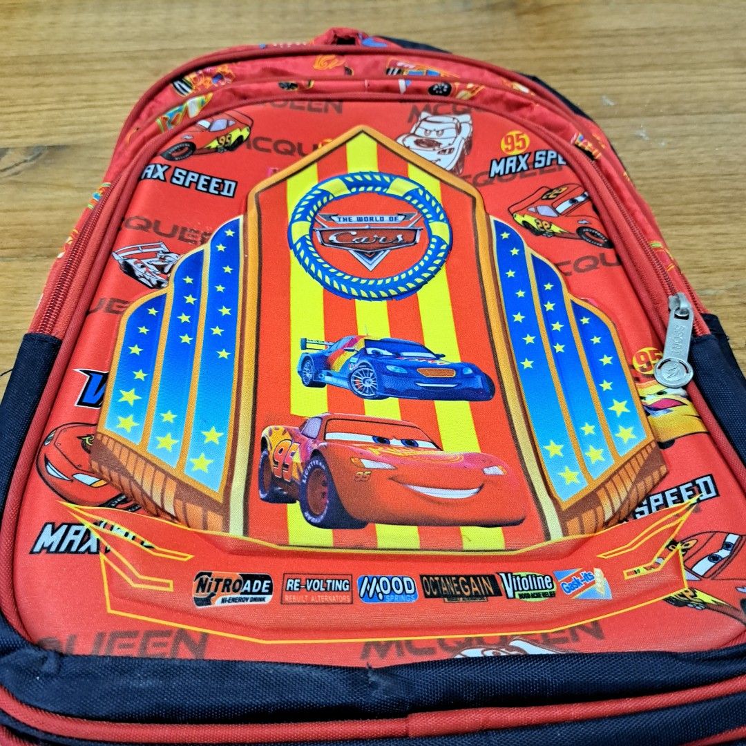 Mcqueen hotsell school bag