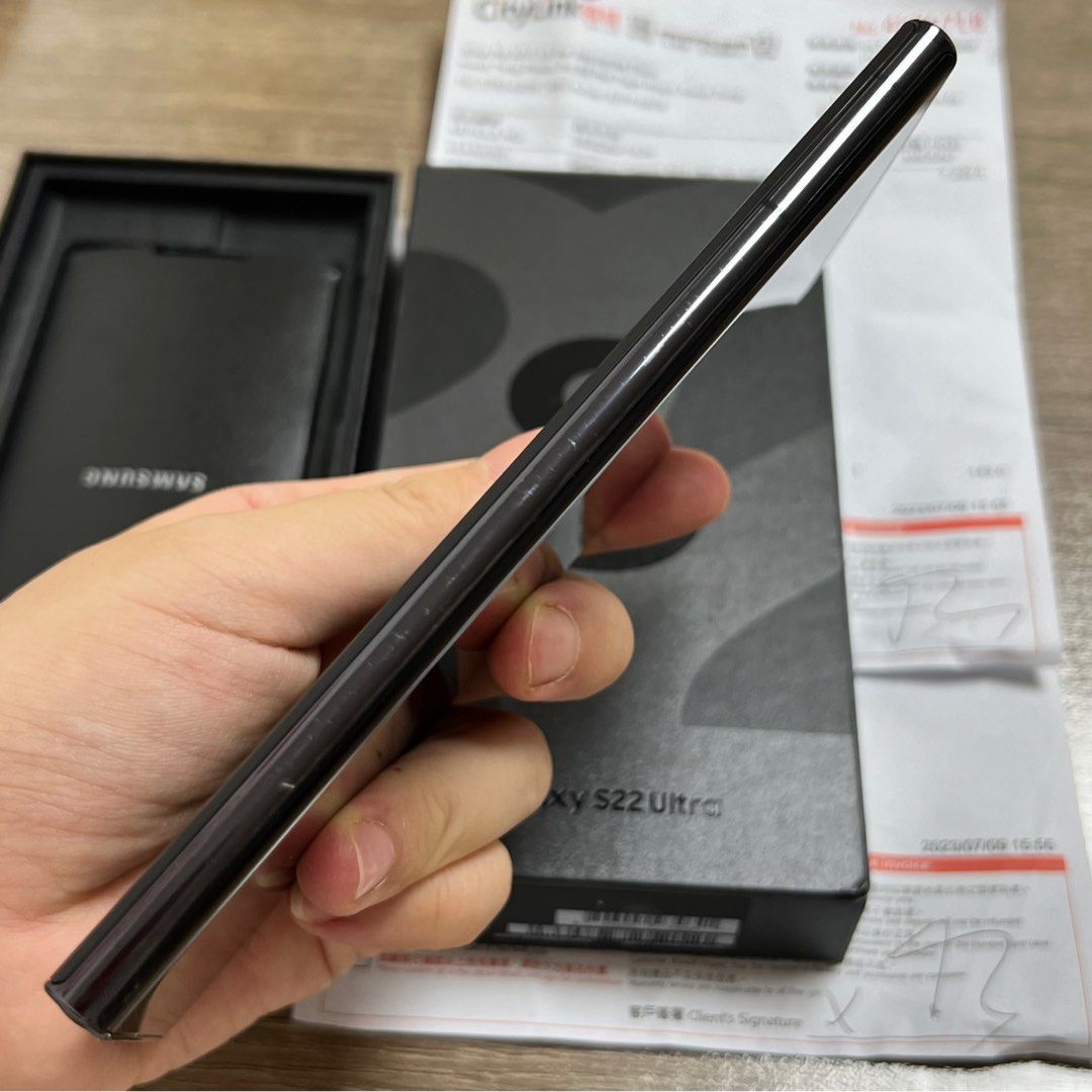 99.99%new港版Samsung Galaxy S22 Ultra 5G 12GB+512GB Black 2sim 