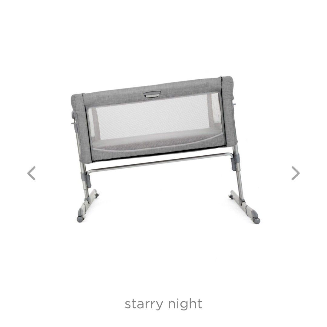 + FREE 3x fitted sheet Joie Roomie Glide Starry Night Cot