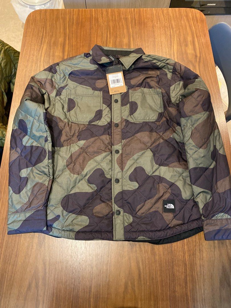 The north face men's fort point clearance insulated reversible flannel