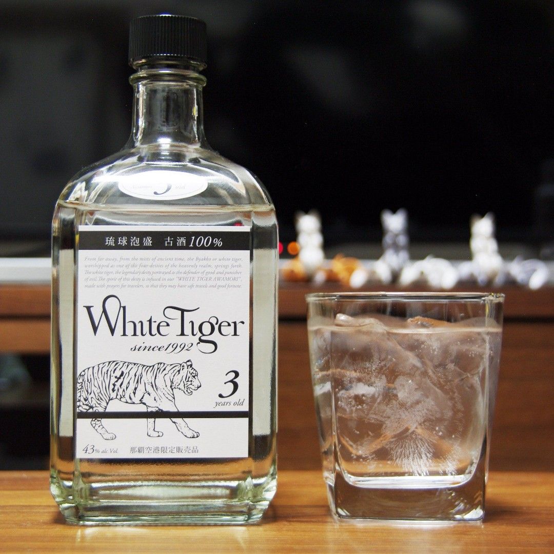 琉球泡盛White Tiger 3years old 古酒100% 43度, 嘢食& 嘢飲, 酒精飲料