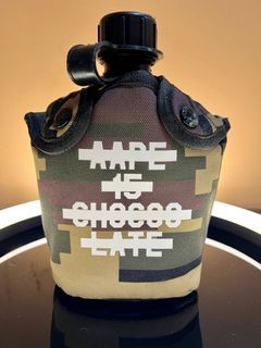 AAPE x Chocolate Army canteen/Army water bottle