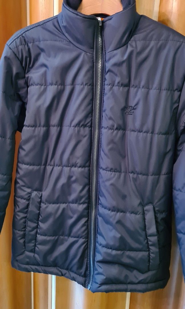 Active Double layered IZOD winterjacket with Hood Men s Fashion