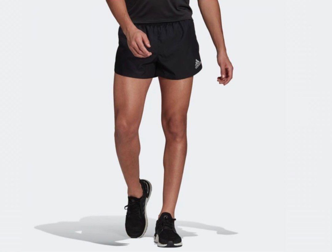 Full split top running shorts