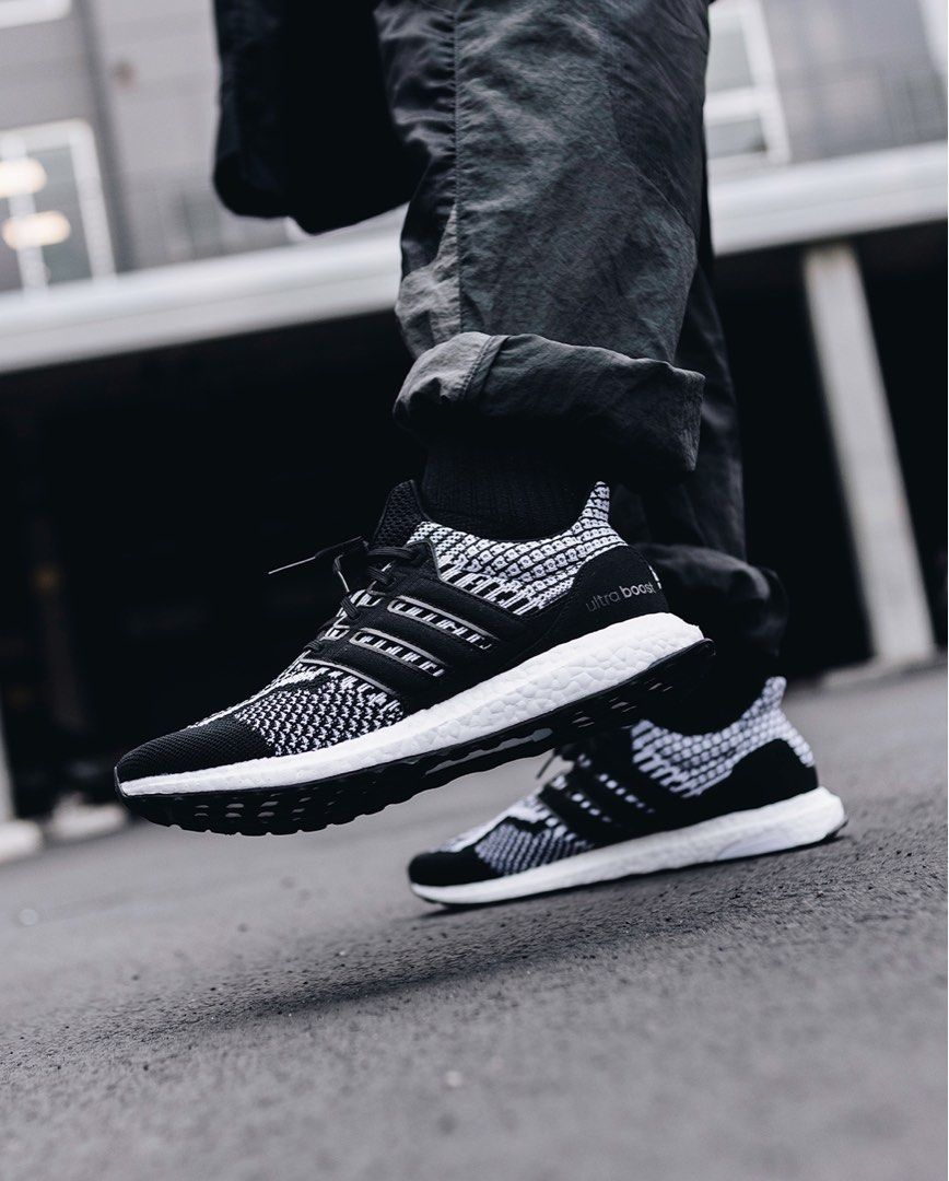 Adidas ultra boost 1.0 black shop reflective