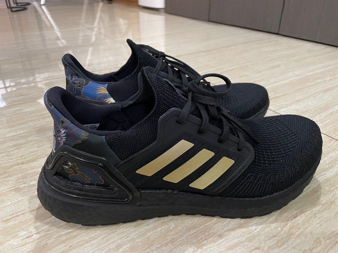 Ultra boost 20 cny store black gold