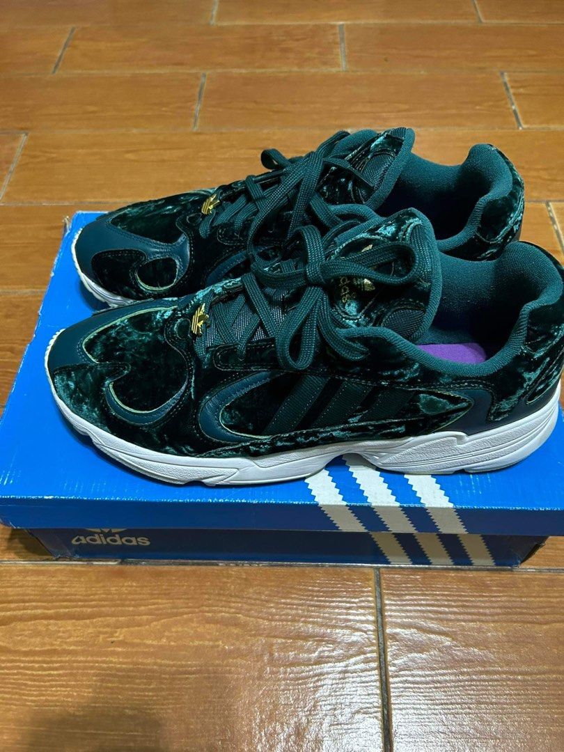 Adidas yung 1 green velvet on sale