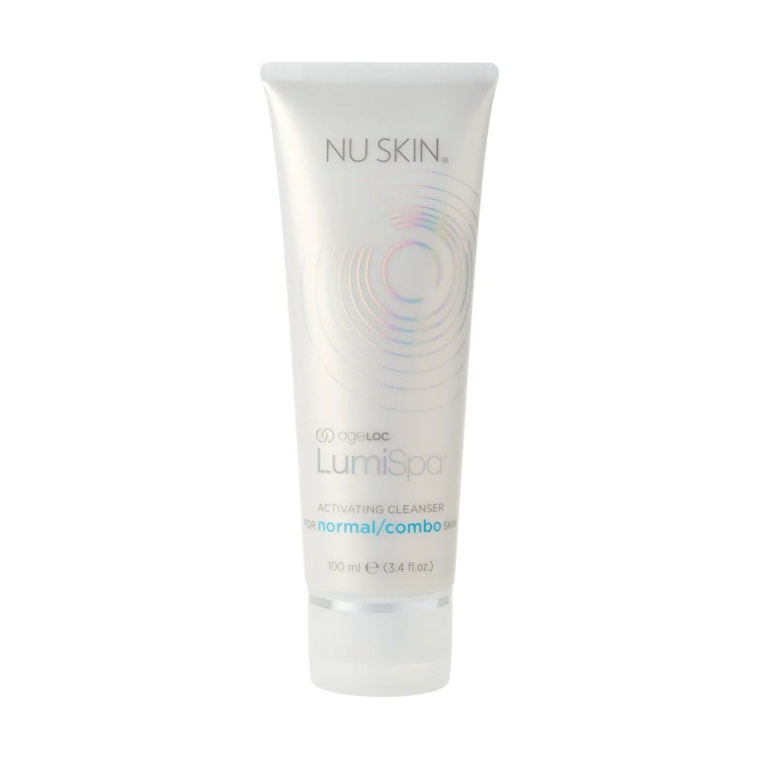 ageLOC LumiSpa Activating Cleanser (Normal/Combo) (Category: Face Care) located in Singapore. Submitted by vrevolver (Listing ID 1244679903, Image 1). Description: ☑ Authentic NuSkin Product. Expiring in November, just didnt have the discipline and time to use it. Will show proof of purchase if interested. ageLOC LumiSpa Activating Cleanser Normal/Combo is formulated using Nu Skin's proprietary ageLOC ingredient blend to maintain the skin's natur