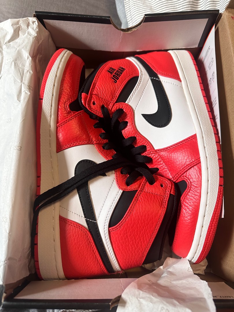 retro 1 orange black
