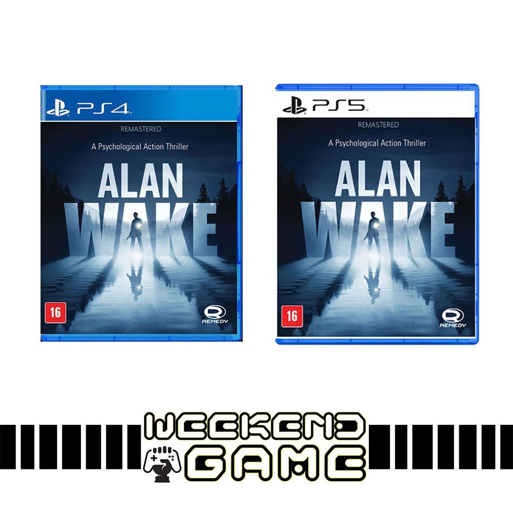 Alan Wake Remastered //PS5|PS4//, Video Gaming, Video Games, PlayStation on  Carousell