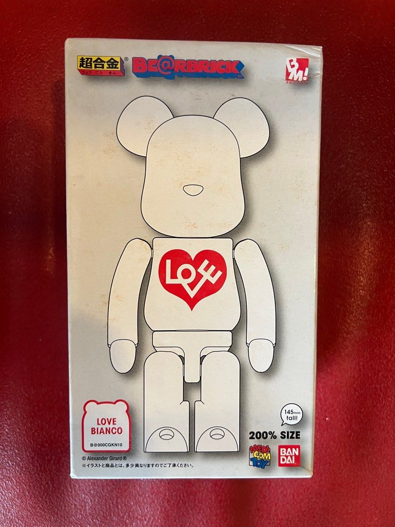 Alexander Girard LOVE HEART BE@RBRICK 200% MEDICOM TOY Chogokin