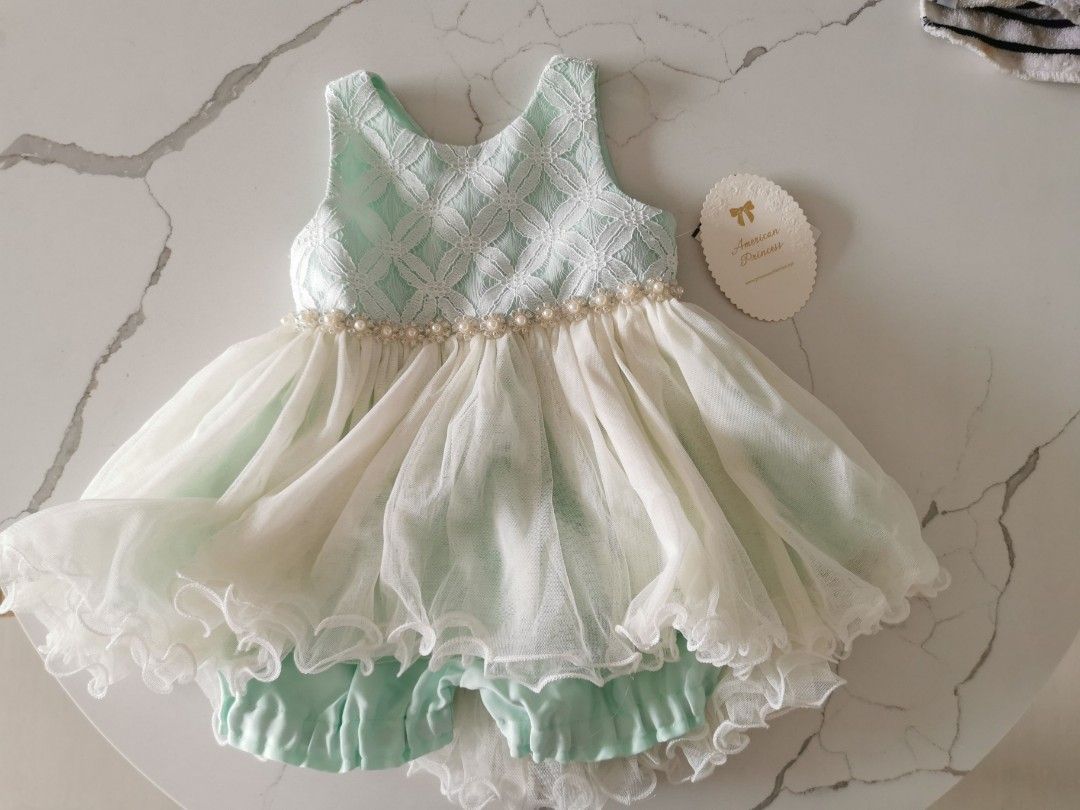 American princess baby girl dresses top