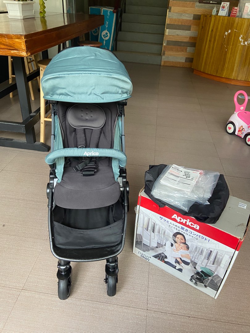 Aprica Nano Smart + Stroller, Babies & Kids, Going Out, Strollers on Carousell