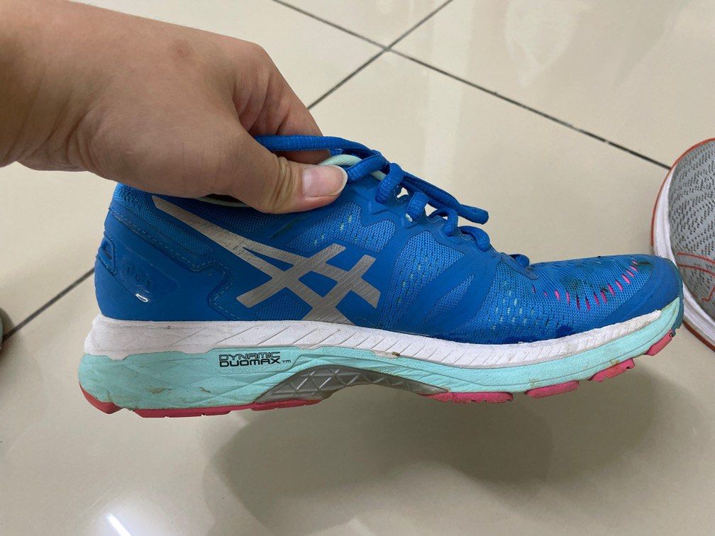 Asics gel kayano 23 diva blue/silver/aqua splash shop