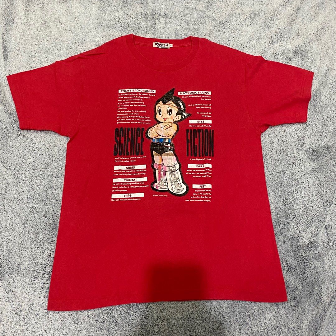 ASTRO BOY HOLOGRAM SHIRT, Men's Fashion, Tops & Sets, Tshirts & Polo Shirts  on Carousell