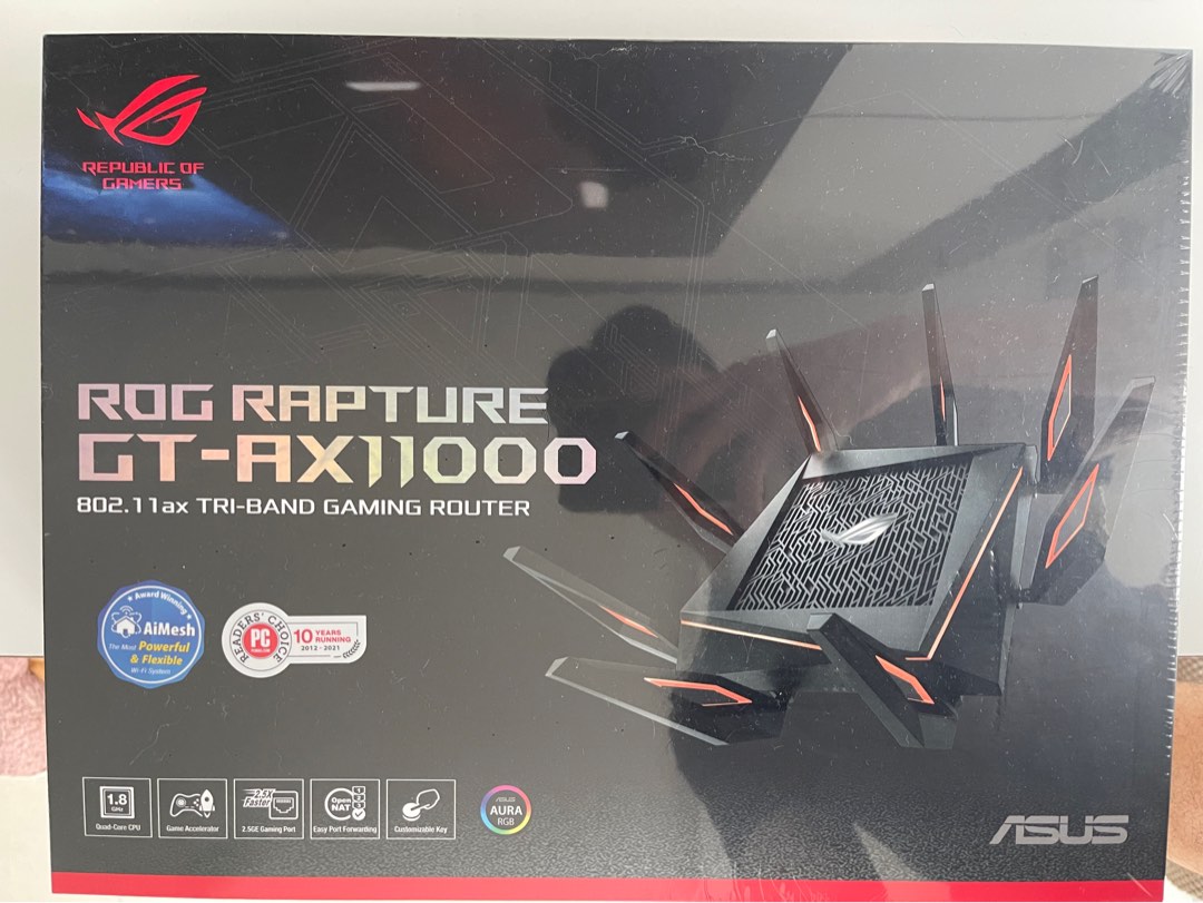 Asus router GT-AX11000, Computers & Tech, Parts & Accessories, Computer ...