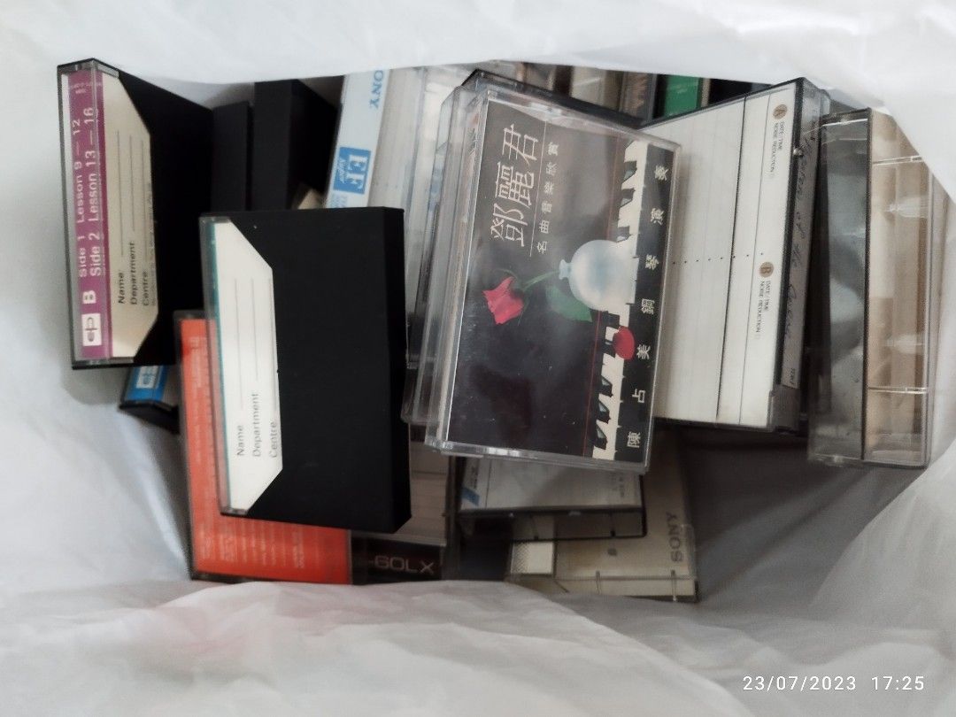 Audio cassette cases., Audio, Other Audio Equipment on Carousell