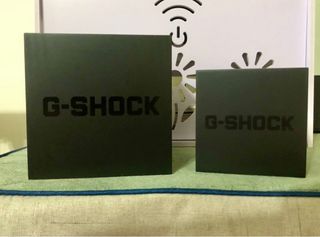 Authentic G-shock display cubes