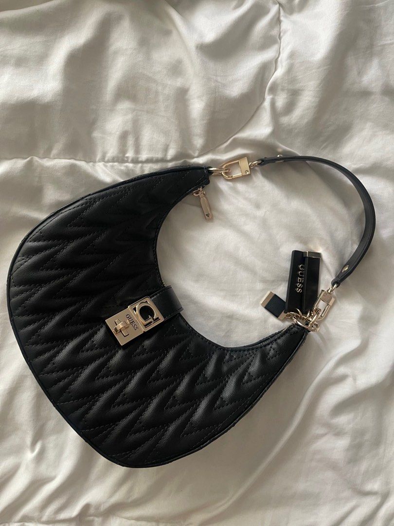 Y2K Black Guess Bag - Imber Vintage