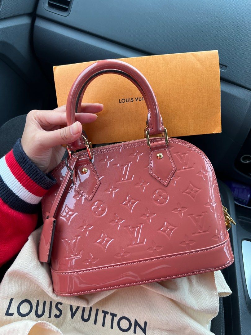Authentic Louis Vuitton Alma BB Monogram Vernis Leather, Luxury, Bags &  Wallets on Carousell