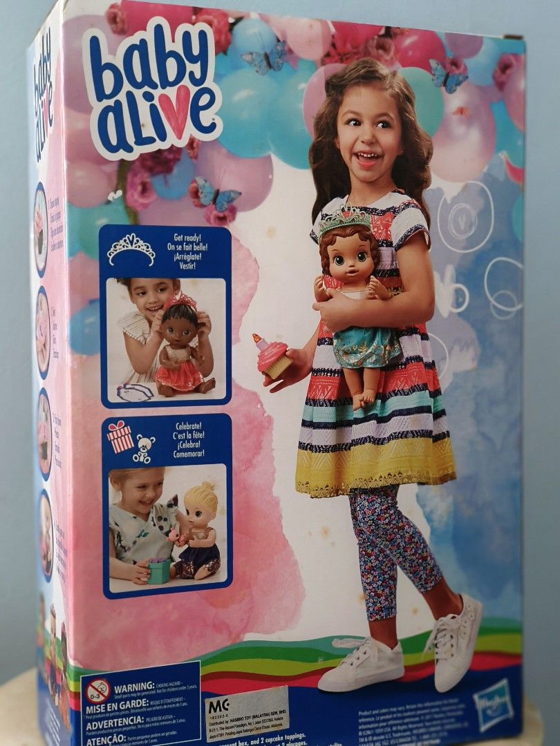 Cupcake birthday baby alive outlet