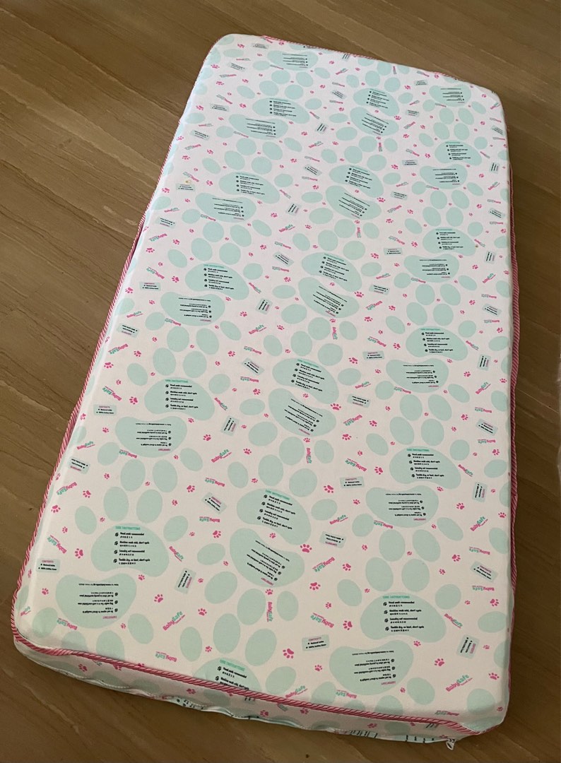Babysafe latex mattress for cot good condition, Babies & Kids, Baby