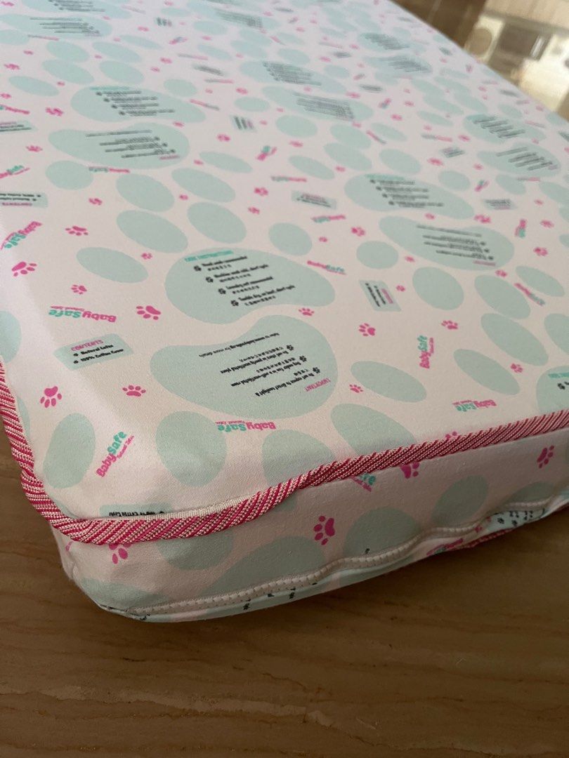 Babysafe latex mattress for cot good condition