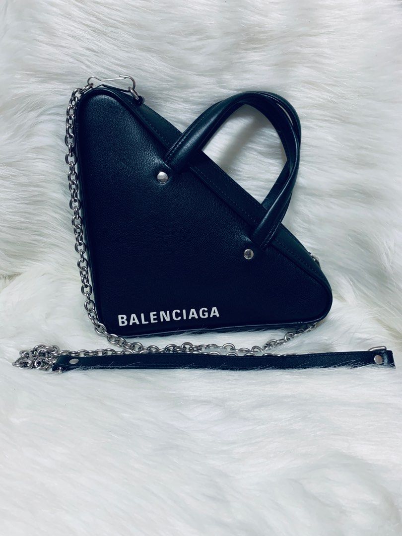 Balenciaga triangle shop bag replica