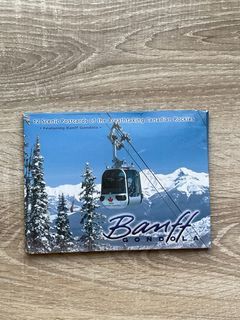 Banff gondola Canada 加拿大班夫纜車 整套明信片12張