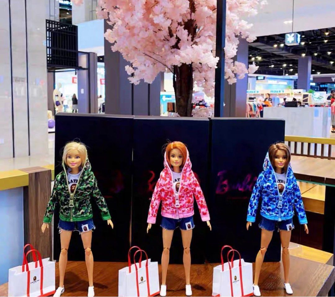 Bape barbie doll top