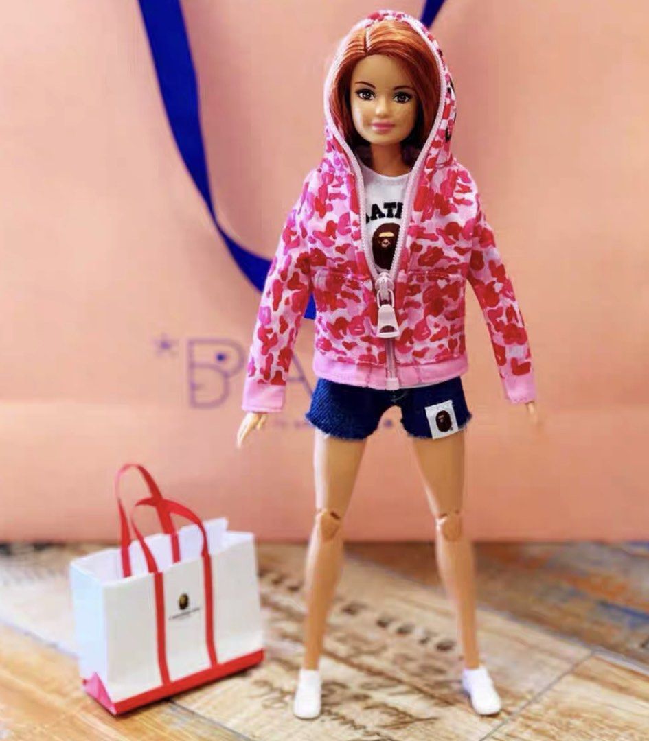 Barbie x bape sales
