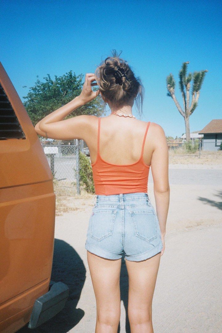 Bdg high waisted mom shorts best sale