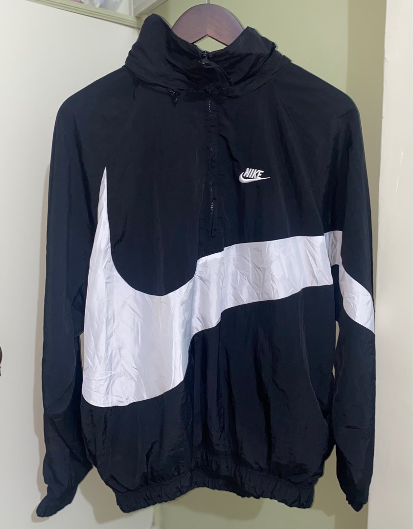 swoosh windbreaker