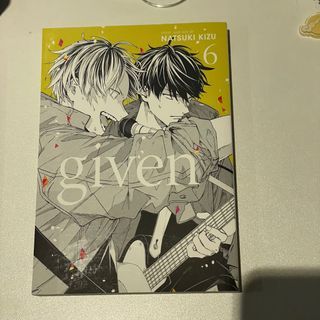 BL given anime manga vol 6 volume 6
