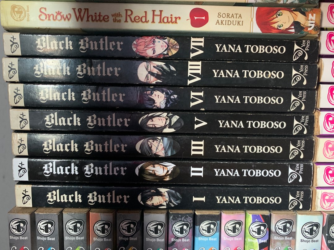 BLACK BUTLER MANGA SET on Carousell