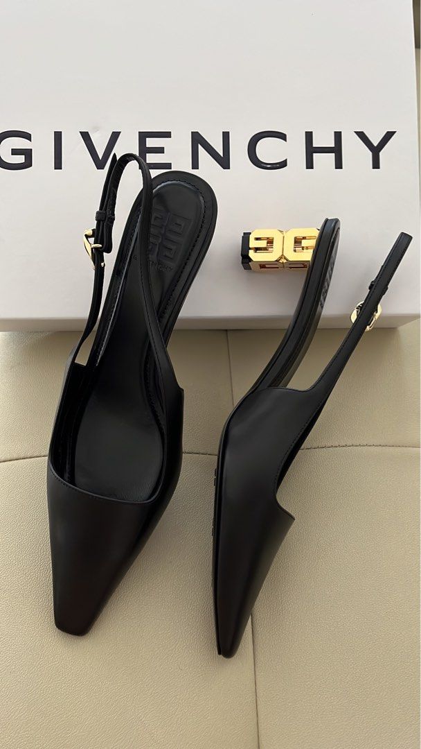 Givenchy G cube Black Heels