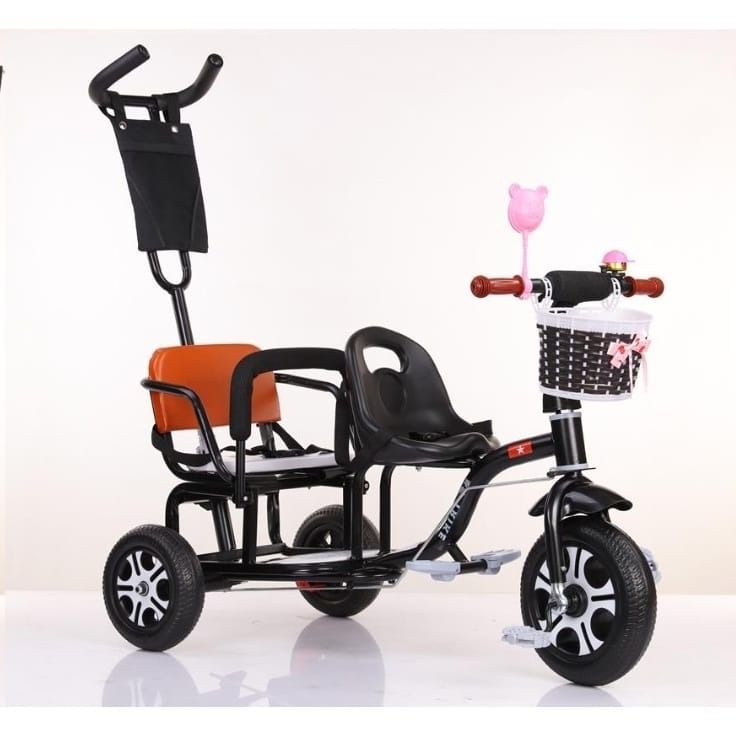 Twin hot sale push bike