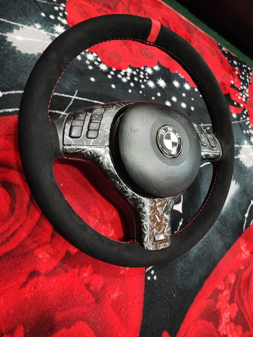 BMW E46 M Sport Steering Wheel Multifunction Stering Complete With