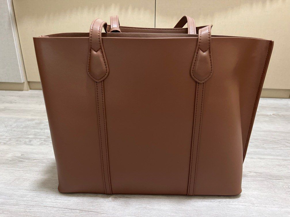 BROWN GENUINE LEATHER TOTE BAG Women s Fashion Bags Wallets