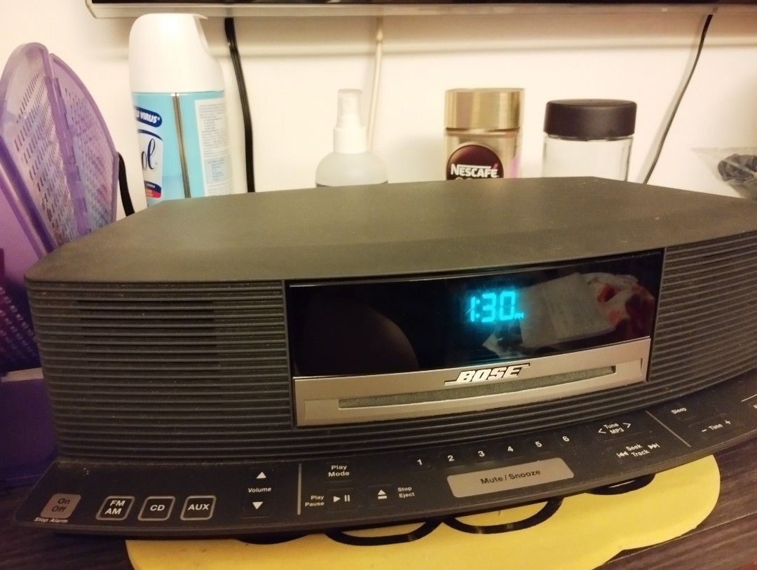 Bose radio/cd player 收音機/cd機, 家庭電器, 電視 & 其他娛樂, 藍光及播放器 Carousell