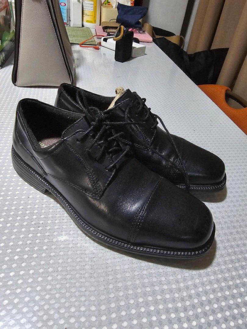 Bostonian Wendell Flexlite Square Toe Black Dress Shoe